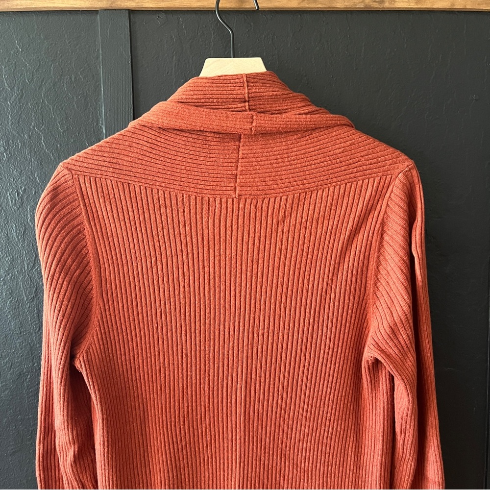 Leith Ribbed Shawl Cocoon Cardigan - Picture 6 of 9